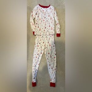 Girls LAKE Christmas PAJAMAS Nutcracker Ballerina size 8